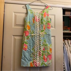 Lilly Pulitzer Pink Lemonade Shift Dress 00